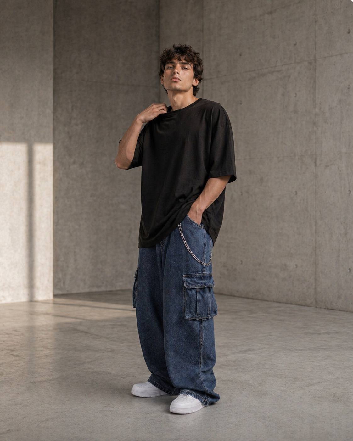 BASIC OVERSIZE - SİYAH
