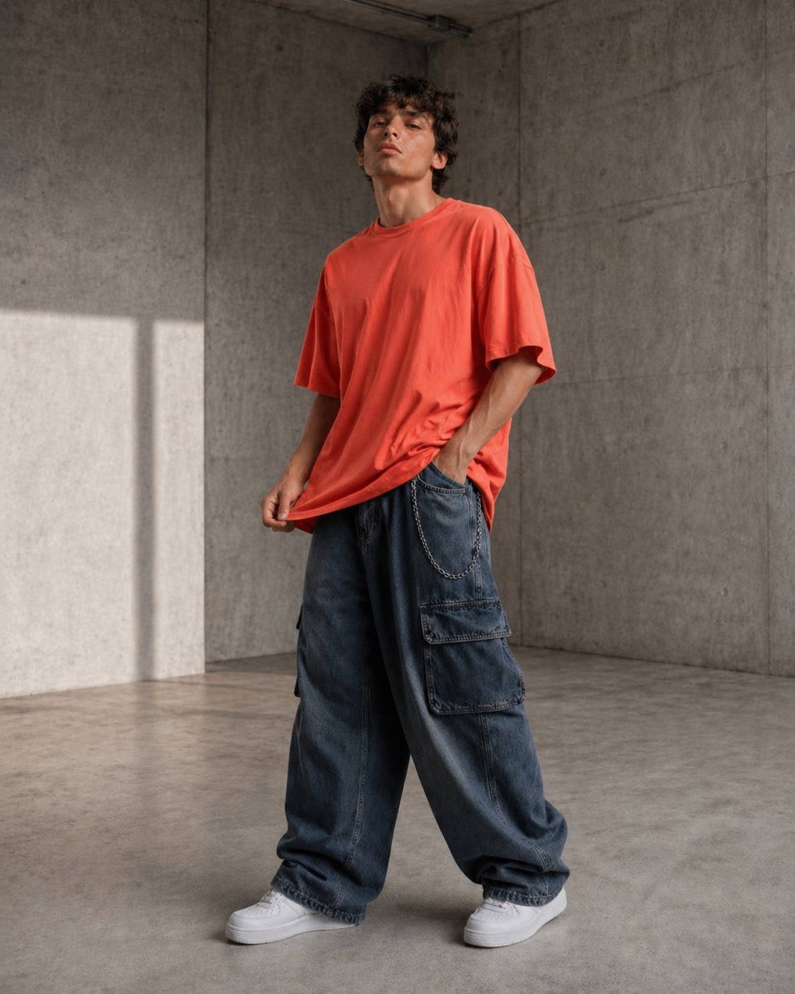 BASIC OVERSIZE - ORANGE