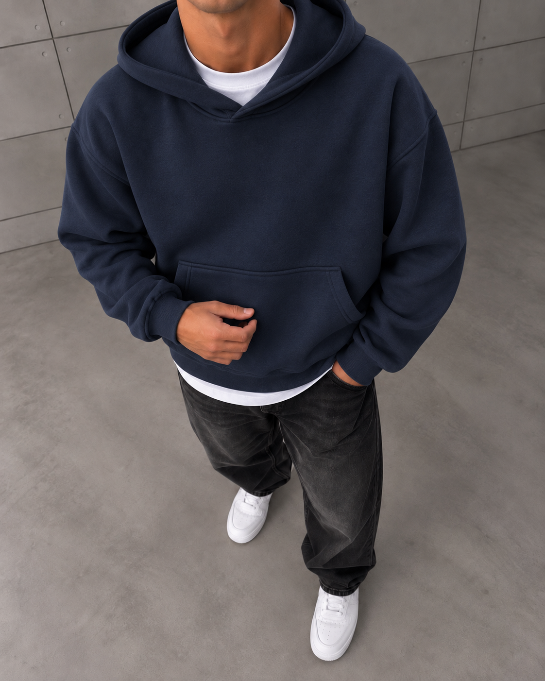 Hoodie Lacivert