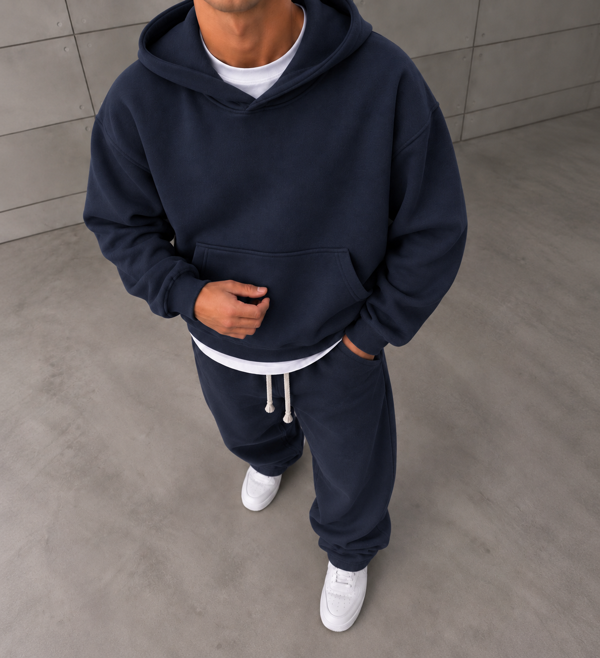 Hoodie Lacivert Takım 